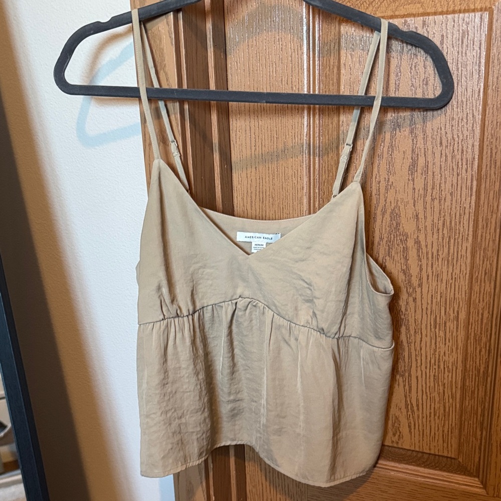 American Eagle Outfitters Beige Camisole Top